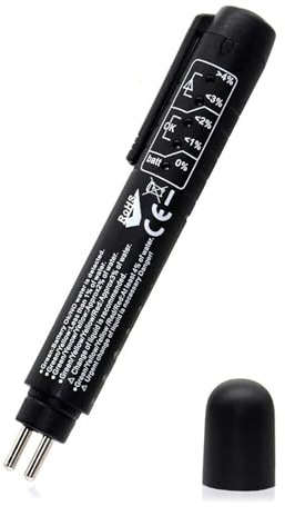Brake Fluid Tester Pen for Dot3 Dot 4 Dot 5 Moisture Content Checker Tool