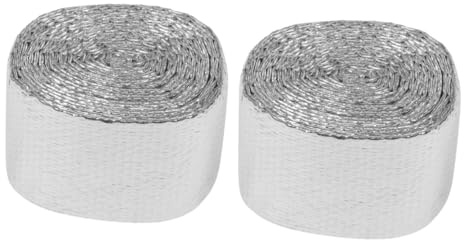 Angoily 2rolls Reflective Insulation Foil Greenhouse Insulation for Heat Preservation