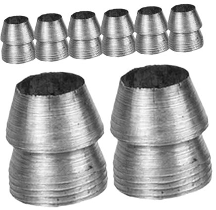 ibasenice 8piezas Cuñas para Herramientas De Jardinería De Cuñas para Mango De Accesorios De Fijación Cónica para Divisorias Resistentes para Reparación De Herramientas De Jardinería