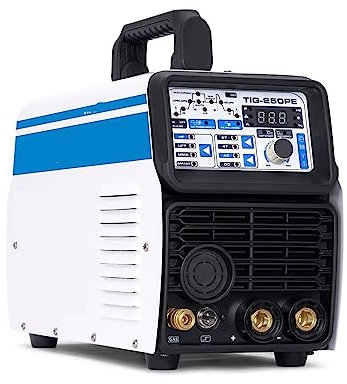 Saldatore Saldatore TIG AC DC, Saldatrice TIG TIG-250PE MMA Saldatura a impulsi in alluminio Saldatore in alluminio Saldatura a punti, saldatrice (Color : BARE, Size : 1)