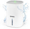 Duronic DH06 WE Luftentfeuchter, Leiser Entfeuchter für 5-10m² Räume, Kleiner Kondenstrockner mit 0,8 Liter Wassertank, 23 Watt Raumentfeuchter gegen Schimmel, Gegen Kondenswasser im Schlafzimmer