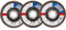 Bosch Set di 3 dischi abrasivi professionali X431 standard per metallo (per acciaio, ghisa, lamiera d'acciaio, dritta, Ø 115 mm, grana 40/60/80, accessori smerigliatrice angolare)