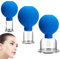 3pcs Gesichtsschrank -Set für Gesicht 3 Größe Gesichtsbehandlung Tasse wiederverwendbares Auge ＆ Gesicht Schröpfen Set Plastik Anti -Cellulit -Schröpfen -Therapie für Massage Vakuum Beauty Becher