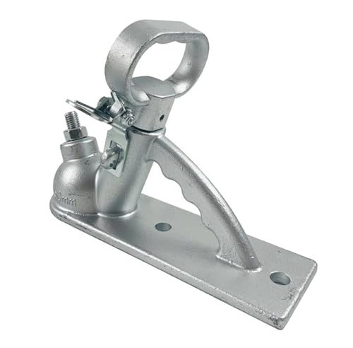 gancio traino 2000kgs 3fori Fusione Rimorchio Giunto Rimorchio Giunto Rimorchio Connettore Rimorchio Stile AU 50mm Sfera di Aggancio Rimorchio Parti Aggancio per rimorchio(2Holes)