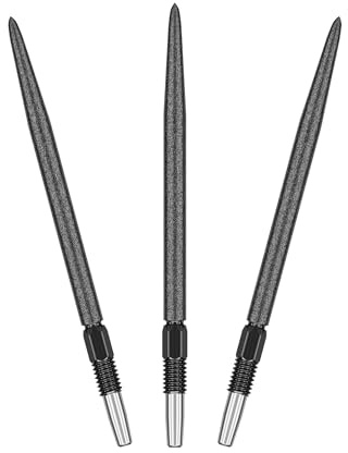 Target Darts Swiss Point SLK Luke Littler Dart Points (3 Pack Set of Tips) 35MM ā Black | Rough Textured Dart Points, Replacement Steel Dart Tips, Professional Dart Accessories