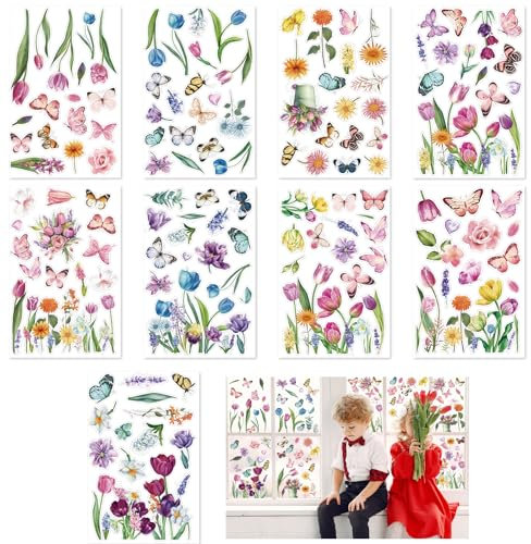 SPOKKI 9 fogli immagini delle finestre