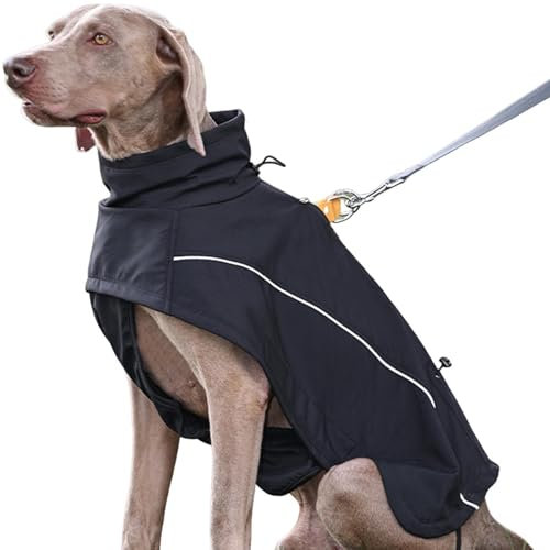 Bexdug Hunde-Wintermantel, Winter-Hundejacke,Wasserdichte Winterkleidung für Hunde - Warme Hundejacke mit reflektierenden Streifen, bequeme und stilvolle Hundekleidung für Spaziergänge mit dem Hund im