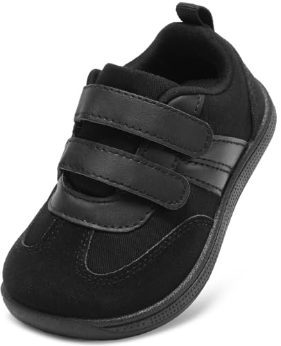 STQ KIDS Basket Bébé Enfant Garcon Fille Chaussures Mode Mixte Bebe Sneakers Basquette Premier Pas Unisex Semelle Souple Legere Respirant Barefoot Antidérapant