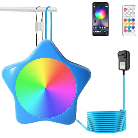 DAJASD Iluminación Subacuática para Piscina, IP68 resistente al agua, Luces LED Piscina Sumergibles con Control Remoto, 10W 6W RGB Foco Luces Piscina Sumergibles para Piscinas Elevadas