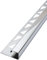 Dalsys Fliesenschiene Eckprofil Quadratprofil Edelstahl Poliert 2m x 8mm, Fliesenprofil