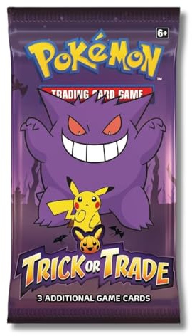 Pokémon Trick or Trade - Edición Especial - Mini Paquete de Refuerzo - 3 Tarjetas por Paquete
