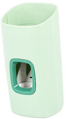 DRESSOOS 1pezzi Dispenser Di Dentifricio Automatico Da Bagno Supporto Parete Senza Foratura Estrattore Pratico Per Matcha