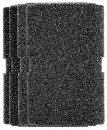 Esshogo 4 Pezzi Filtri per Asciugatrice, Filtro per Scambiatore 240x155x11mm, Filtro in Spugna Riutilizzabili, Per asciugatrice a condensazione e a pompa di calore
