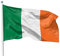 PHENO FLAGS Irland Flagge 90x150cm - wetterbeständige Fahne mit Messingösen, 100% Polyester, robuste Doppelnaht & in lebendigen Farben - ideal für Flaggen-Liebhaber