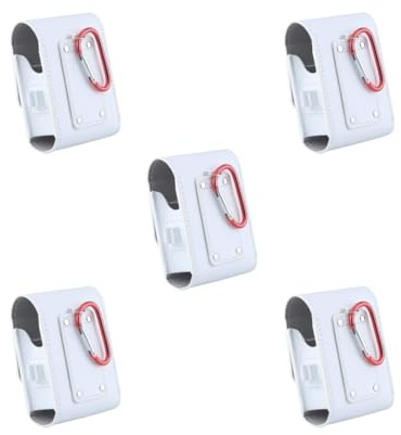 5 set Golf Rangefinder Case Pouch PU Leather Rangefinder Case for Golf Accessories