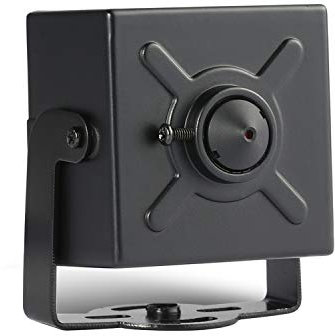 Revotech Mini Pinhole Security IP Camera, HD 3MP Small Indoor Camera 3.7 mm P2P H.265 CCTV Video Camera(I706-2 Black)