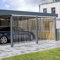 BBHW Rollo Rollos für Fenster Transparenter Barrierenschild des Carports Rollt Oben Jalousien Auf, Regenfester Staubdichter PVC Schirmzaun-Rollos im Freien, Einfach Abzudecken