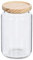 Vorratsglas mit Holzdeckel 1270 ml Zeller Present Vorratsglas mit Holzdeckel 1270 ml Zeller