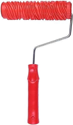 SFQEVHRZ Paint Rollers，Facade Roller， DIY Paint Roller Brush Tools Wall Decoration Paint Wall Embossing Roller Home Painting Tools