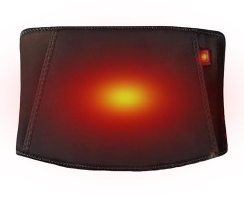 Heated Belt, Heating Belt | Portable USB Heating Mattress with Hand Pocket - Heating Pad for Back Lighting, Heating Pads with 3 Heat Levels Electric Heating Pad for Illuminated