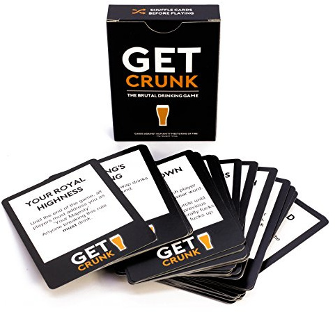 Get Crunk - The Brutal Card Drinking Game for Students, Pre Drinks, Stag & Hen Parties. You will be abused!