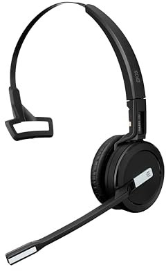 Sennheiser EPOS Impact SDW 5015 - Casque DECT sans Fil Avancé pour Professionnels de Bureau, Réduction de Bruit Supérieure, Optimisé pour UC