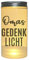 WB wohn trends LED-Licht Omas Gedenklicht Oma Trauer-Licht, 14x7cm Dose mit Deckel Leuchte LED-Lampe mit Text Spruch