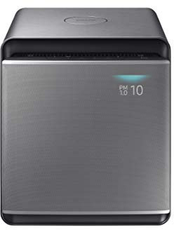 Samsung AX47R9080SS Luftreiniger Cube mit Abdeckung von 47 m², Schwarz