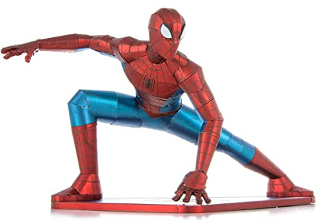 Metal Earth 3D Puzzle Spider Man Metal Marvel Puzzle Building Moderate Level 16.2 x 7 x 9 cm