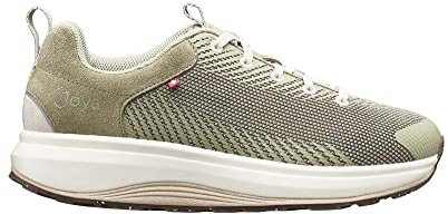 JOYA Maui Light Green, Damen Sneaker mit reflektierenden Details, mattgrün, 38 1/3