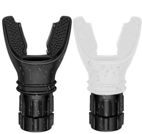 DEZP 2 Pcs Respiratore Allenamento Trainer Per La Resistenza Respiratoria Per Esercizi Di Respirazione Aumenta La Forza Respiratoria