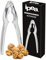 IPEA Casse-noisette en Aluminium Classique – Petit écrasement de Noix léger pour Noix, Noisettes, Amandes, Fruits Secs – Multi-usages pour Cuisine – Idéal aussi pour les Crustacés