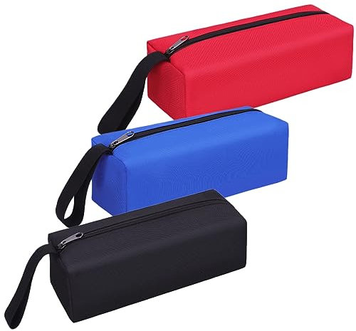 Gadpiparty Borsa Portautensili in Tessuto Oxford Da 3 Pezzi E Portautensili Portatile Per Meccanici Elettricisti Giardinieri