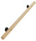 Wooden Stair Handrails, Wall Mount Elderly & Children's Railings, Against The Wall Safety Grab Bar Kit, Non-Slip Banister with Brackets, for Home/Hospitals/Bathroom (Natural Wood Colour, 60cm)