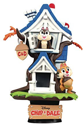 Beast Kingdom Toys Disney Chip'n Dale - Treehouse DS-028 Casa de árbol (16 cm)