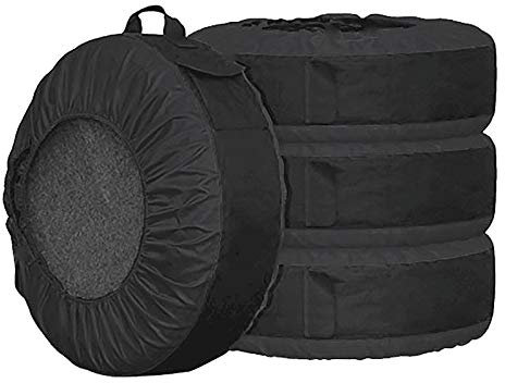 NSGJUYT Reifenabdeckung Schutz Automotive Liefert Reifenbeutelzubehör Abnehmbar für 13-20 Zoll Reifenabdeckung