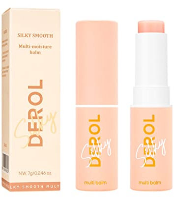2PCS Multi Balm Stick Moisturizing Balm for Diminishing Face, Lip,Eye Wrinkles Dry Skin Hydrating Balm Stick for Face and Body