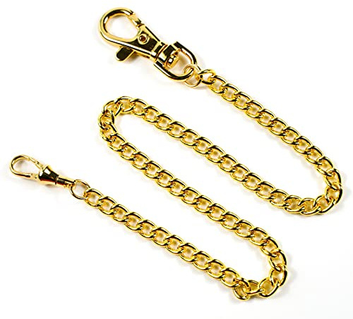 YECSOSS Men's Pocket Watch Chain Vintage Metal Alloy Chain Albert Vest Chain