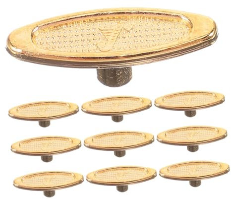 TOYANDONA 10pcs Music Box Metal Bar Replacements Winder Keys Craft Music Box Wind up Keys for Diy Accessories and Musical Mechanism Winding