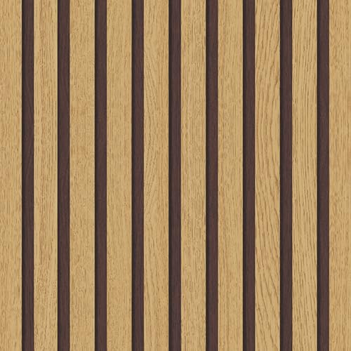 AMIGO Selbstklebend Tapete Holzoptik Wandpapier 44.5x1000cm Holz Selbstklebende Wandaufkleber Vintage Holz tapeten Dekorative Aufkleber für Möbel Wandtür Wasserdicht