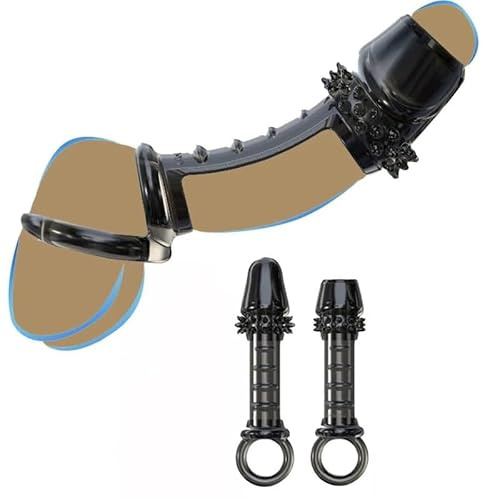 Mode 2-Delars Hem Yoga Ring Set, Svart Silikon MotståNd Ring, HöG Elasticitet HäNgande TräNingsring, TräNingsverktyg, Par GåVa