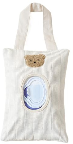 Dispensador de toallitas para bebé, mantiene las toallitas limpias, portátil colgante para organizar viajes, almacenamiento, baño, pared, hogar, cocina, dispensador de toallitas para bebés