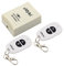 eMylo Smart Wireless 220V Relay 1000W Telecomando RF 433 Mhz One a 2 canali con due trasmettitori