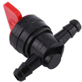 Rubinetto benzina universale in plastica 1/4 Inline On/Off carburante rubinetto per Moto Pit bicicletta motorizzata con tubo da 6 mm