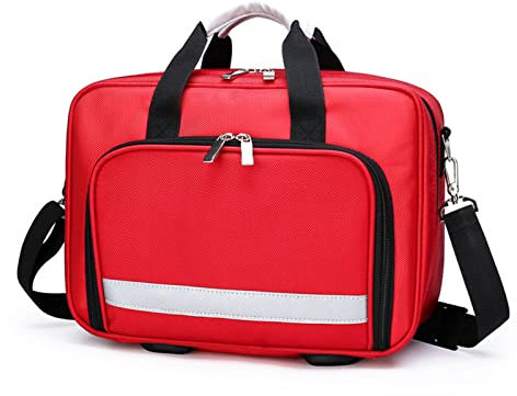 Joyfitness Erste Hilfe Tasche Leer, Arzttasche Hausbesuch, Erste Hilfe EMT Taschen, Traumatasche Leer, Ideal Für Auto, Zuhause, Camping Und Wandern