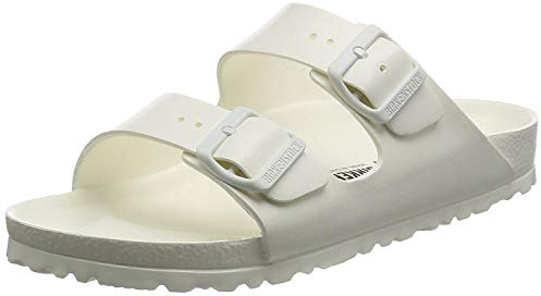 Birkenstock Damen Sandale Arizona Naturleder schmal Weiss 40