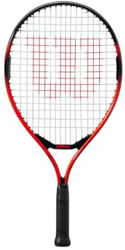 Wilson Pro Staff Precision Junior 21 Tennis Racket - Black/Red