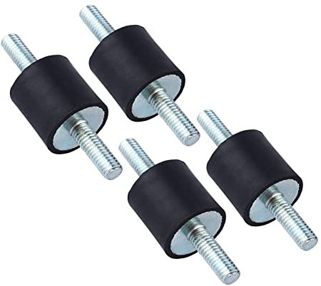 vibri isolor 8×6×2 Pump Anti Vibration Rubber Mount Shock Damper m6 20*20 Rubber isolators isolor