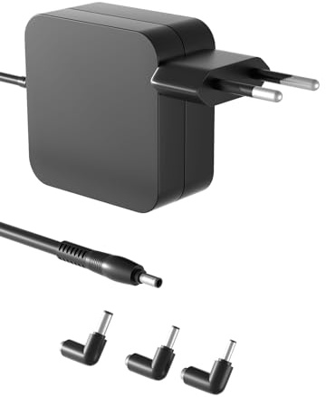 PowerPortnerLink AC Nätadapter 65W Kompatibel med Asus Vivobook 15 14 16 17 F515 X515 Zenbook 13 14 15 Flip S14 S15 UX31A Chromebook C202 C300 ExpertBook P1410 L502 E402 Q302 Q304 Q504 Laptop Laddare