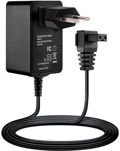 Guy-Tech Adattatore da 12,6 V AC/DC compatibile con Wybot Robot Wireless Cleaner per Wybot Osprey 200 caricatore + spina EU